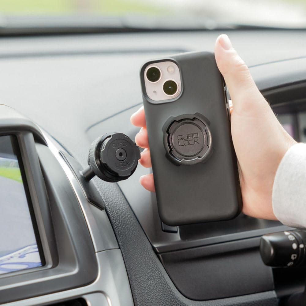 Quad Lock Adhesive Dash/Console Car Phone Holder for iPhone,Galaxy, Pixel and Universal Adaptor - Image 5