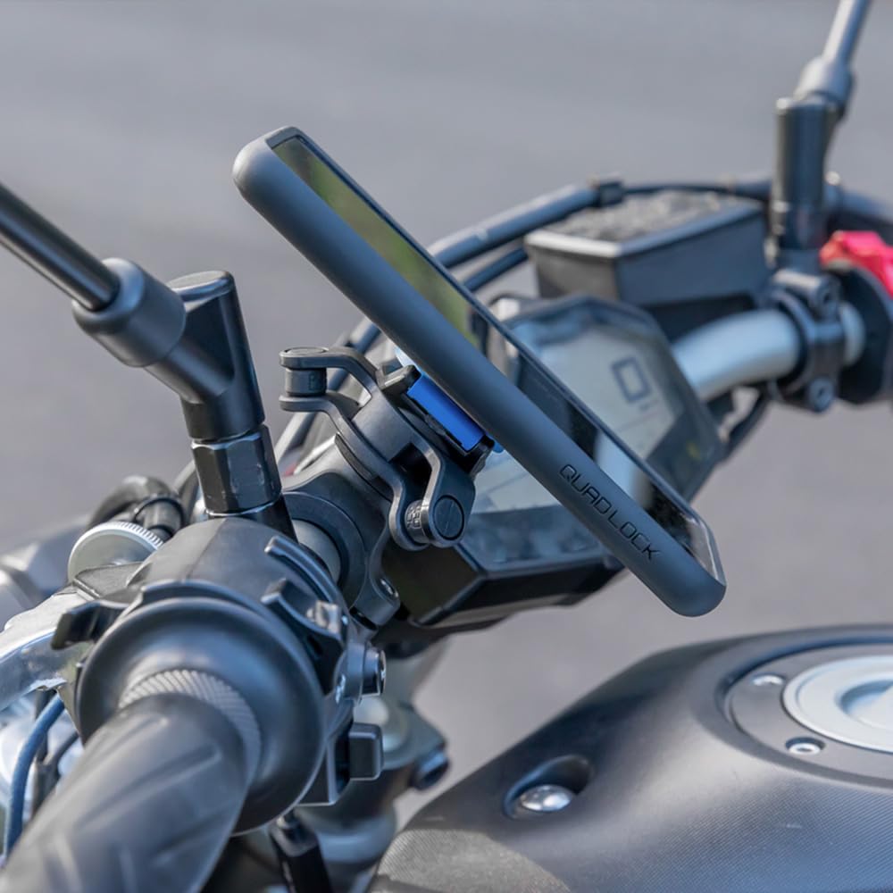 Quad Lock Motorcycle Handlebar Mount Kit with Vibration Dampener and MAG Phone Case for iPhone 16 Pro Max - Image 5